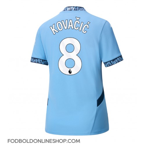 Manchester City Mateo Kovacic #8 Hjemmebanetrøje Dame 2024-25 Kortærmet